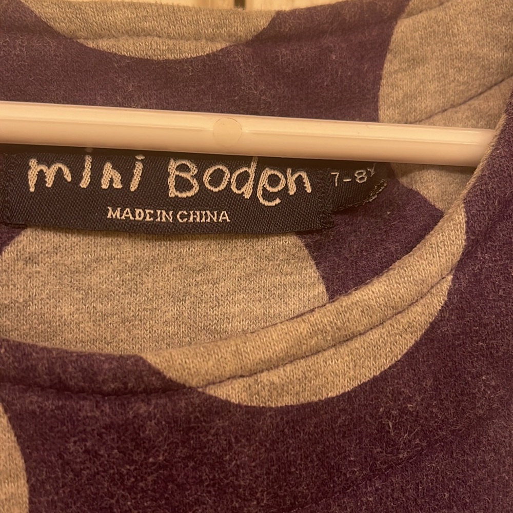 Mini Boden girl dress size 7-8 GUC. - Picture 3 of 4